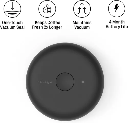 Vista 2 de Fellow Atmos - Recipiente al vacío eléctrico y contenedor de almacenamiento - Recipientes herméticos para almacenamiento de café y alimentos