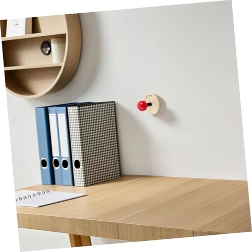 Vista 6 de Zerodeko 4pcs Adhesive Coat Hooks Self Adhesive Wall Hooks Heavy Duty for Towel Hat Coat and Bag Modern Design Easy Installation No Drilling