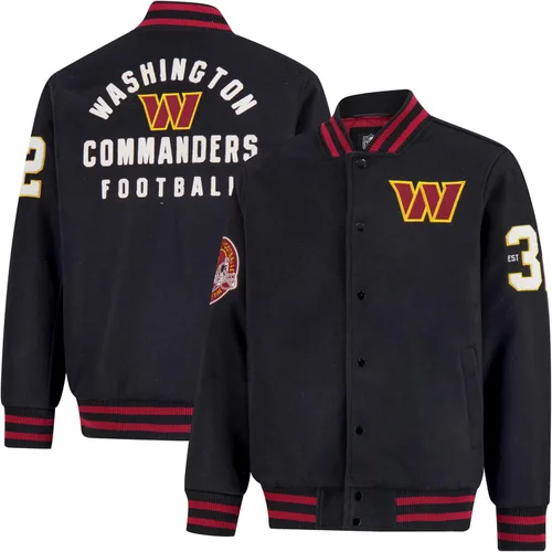 Vista 12 de Ultra Game NFL mens Nfl Official Classic Varsity Coaches Jacket Coat