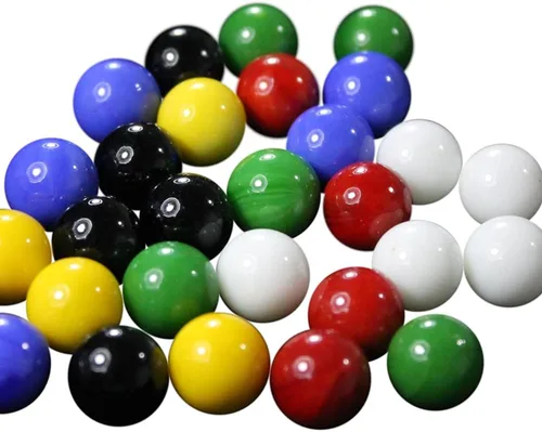 Vista 4 de Canicas de repuesto para damas chinas - Medio juego