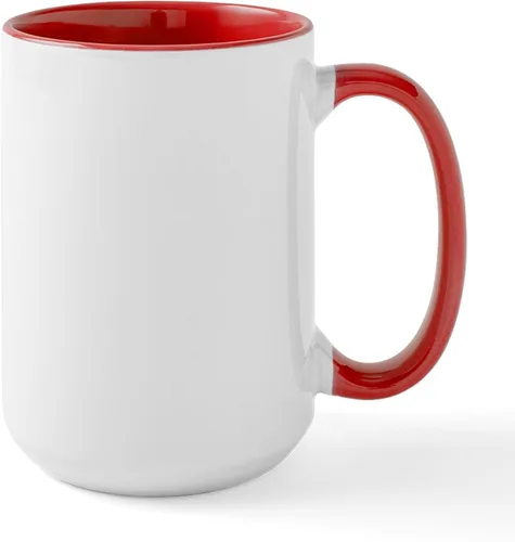 Vista 33 de CafePress Deer Season Closed Large Mug 15 oz (444 ml) Ceramic Coffee Mug