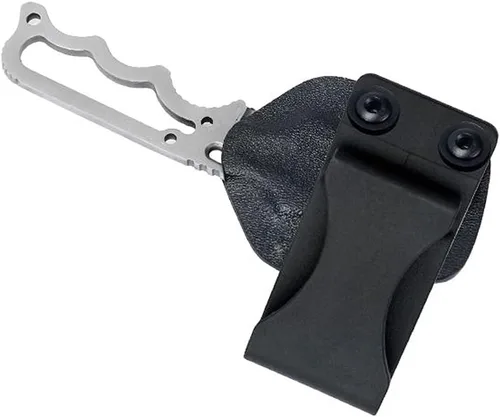 Vista 5 de Paquete de 2 clips de funda de 2.1 pulgadas para pistola de funda universal Kydex, clips tácticos para cinturón para fundas