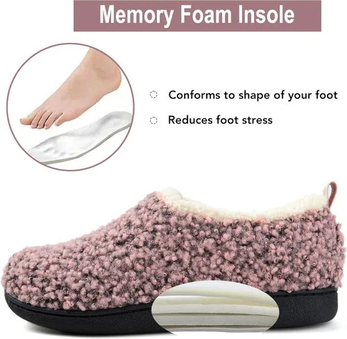 Vista 4 de RockDove - Pantuflas Nomad con espuma viscoelástica para mujer