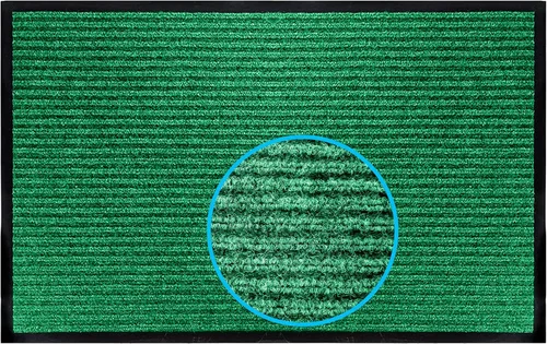 Vista 61 de LuxUrux Tapete de goma duradero para puerta, resistente, interior/exterior, fácil de limpiar, impermeable, patio, garaje, tapete comercial