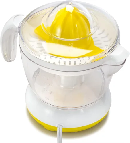 Vista 3 de Dominion Extractor eléctrico de cítricos sin BPA, control de pulpa de volumen compacto, naranjas, limones, limas, pomelos con boquilla fácil