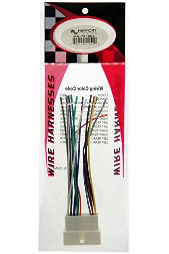 Vista 2 de Harmony Audio Compatible con adaptador de arnés de radio estéreo de fábrica para Kia Rio HA-701004 2006-2008