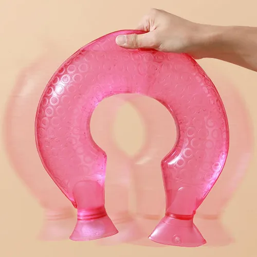 Vista 6 de U Shape Neck Hot Water Bottle Heating Bag for Cold and Heat Function ExplosionProof Neck Warmer for Compress Bottle