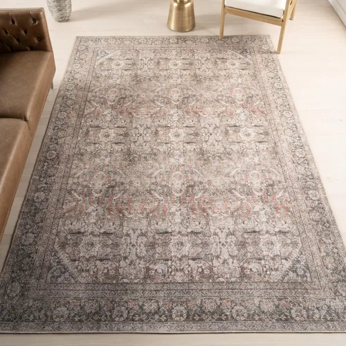 Vista 36 de nuLOOM Aether - Alfombra de área con medallón marrón, 8 x 10 pies Éter Marrón
