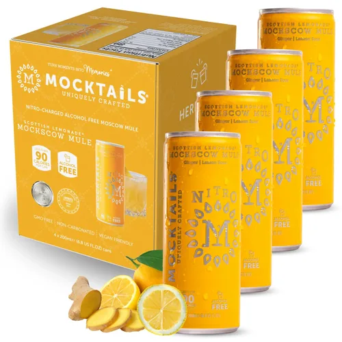 Vista 12 de NITRO Mocktails Espress0% Martini (paquete de 12) galardonado Espresso Martini cargado de nitrógeno Craftmix sin alcohol elaborado con el mejor