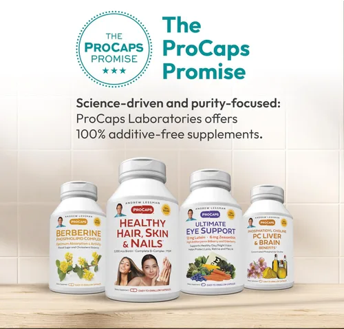 Vista 4 de ANDREW LESSMAN Quercetina 500mg - 30 Cápsulas - 500 mg Complejo único de quercetina fosfolípido, fórmula altamente absorbible para apoyar la función