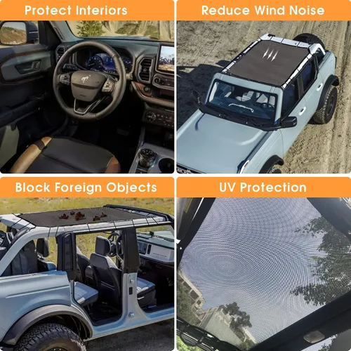Vista 4 de Parasol para accesorios Ford Bronco 2021-2026 de 4 puertas