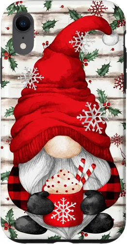 Vista 25 de Cute Christmas Gnome for Women with Hot Cocoa Mug for Xmas Case for iPhone 17