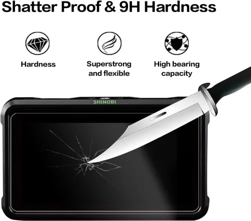 Vista 6 de Protector de pantalla para Atomos Shinobi 5 pulgadas SDI 4K HDMI Camera Monitor, Protector de pantalla de película templada para Atomos Shinobi 5