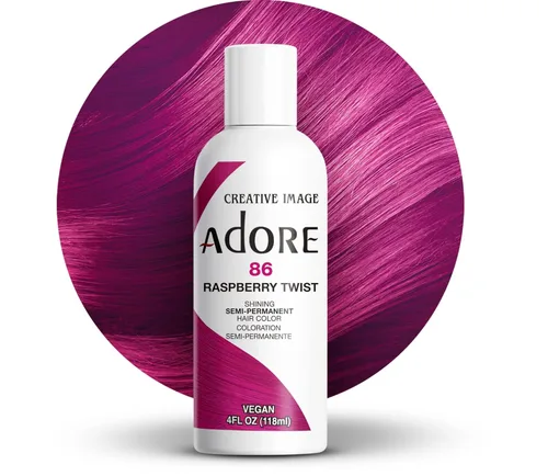 Vista 68 de Adore Tinte semipermanente morado para el cabello, vegano y libre de crueldad, 4 onzas líquidas, 090 Lavender (paquete de 1)