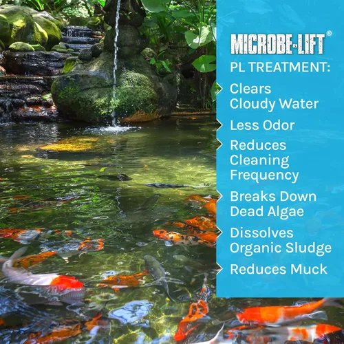 Vista 6 de Eco Labs 971047 10PLG4. Microbe Lift, líquido que reduce bacterias y crea un ambiente agradable para los peces. Un galón.