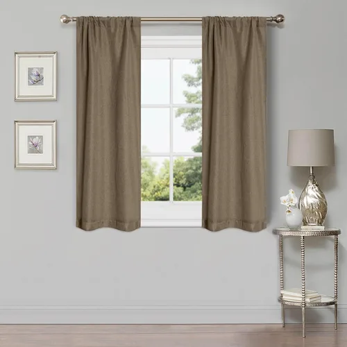 Vista 37 de Superior Cortinas opacas, oscurecimiento de habitación, dormitorio, cortinas, cocina, detalles de ventana de sala de estar, bloqueo solar, térmico
