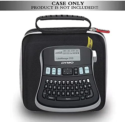 Vista 4 de Estuche de almacenamiento de transporte protector de EVA duro para DYMO Desktop Label Maker LabelManager 210D Máquina de etiquetas portátil multiusos