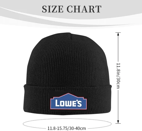 Vista 2 de ATOMDEAM Sombrero de punto Sombrero de lana Caliente Moda al aire libre Lowe'S-Logo-Blue_Sknitted Hat Unisex