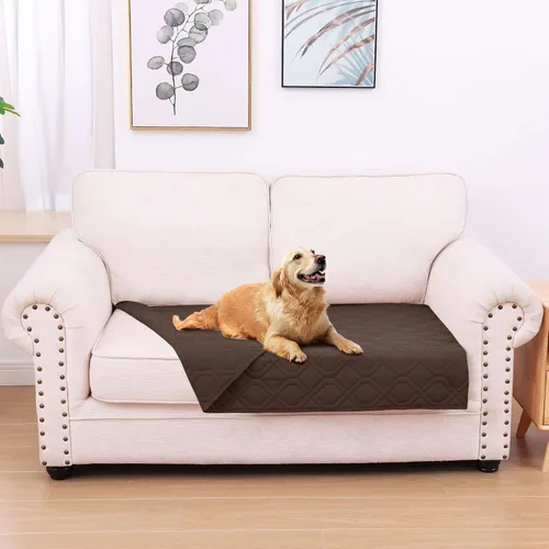 Vista 163 de hyha - Manta impermeable para cama de perro, mantas suaves para mascotas, funda impermeable para sofá para perros, fundas reversibles lavables