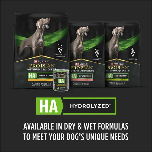 Vista 7 de Pro Plan Veterinary Diets Purina HA Proteína Hidrolizada Perro Alimento Seco Fórmula Vegetariana - Bolsa de 6 lbs (2.72 kg)