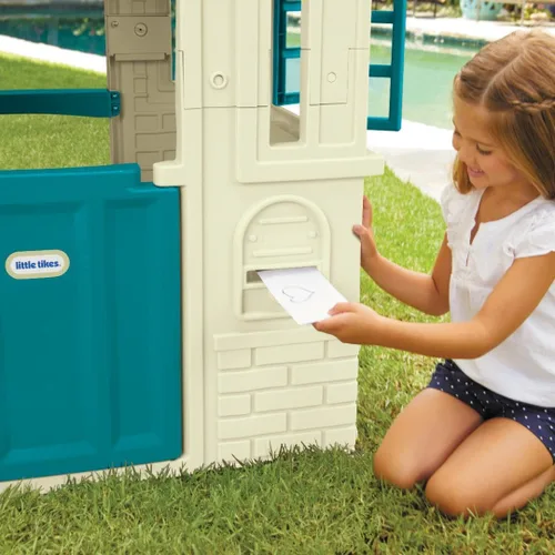 Vista 7 de Little Tikes Cape Cottage Playhouse - Azul Grande
