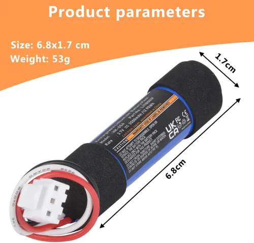 Vista 5 de Tectra Reemplazo de batería de 3500 mAh para Harman Kardon Onyx Studio 4, Onyx Studio 3, Onyx Studio 2, Onyx Studio 1 altavoz inalámbrico Bluetooth