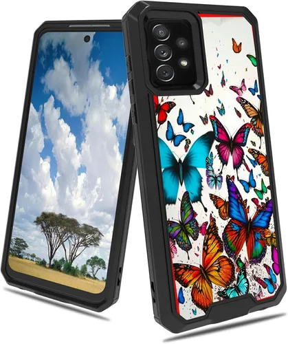 Vista 12 de Funda para Samsung S23 FE Funda Galaxy S23 FE 2 en 1 PC duro de doble capa TPU suave a prueba de golpes Funda protectora para Samsung Galaxy S23 FE
