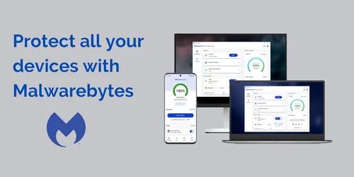 Vista 6 de Malwarebytes Premium 1 Year, 5 Device Windows, Mac OS, Android, Apple iOS, Chrome [Online Code]