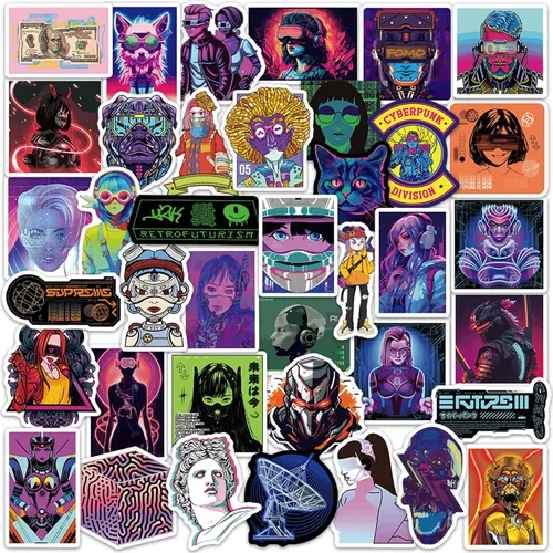 Vista 16 de DETICKERS Seis siete pegatinas 50 piezas de vinilo impermeable divertido 6 7 calcomanías regalos para adultos adolescentes