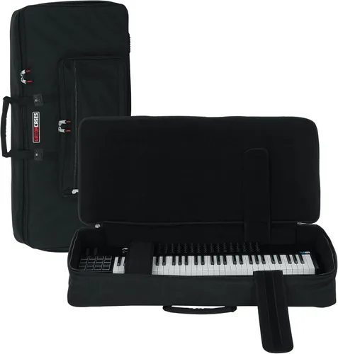 Vista 19 de Bolsa acolchada Gator Cases para teclados de 49 notas; (GKB-49)