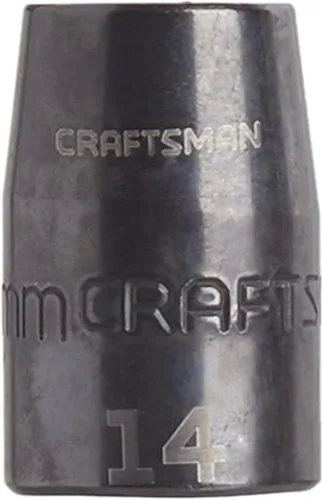 Vista 12 de CRAFTSMAN - Llave de vaso de impacto poco profundo, métrico, accionamiento de 1/2 pulgada, 12 mm (CMMT15860)
