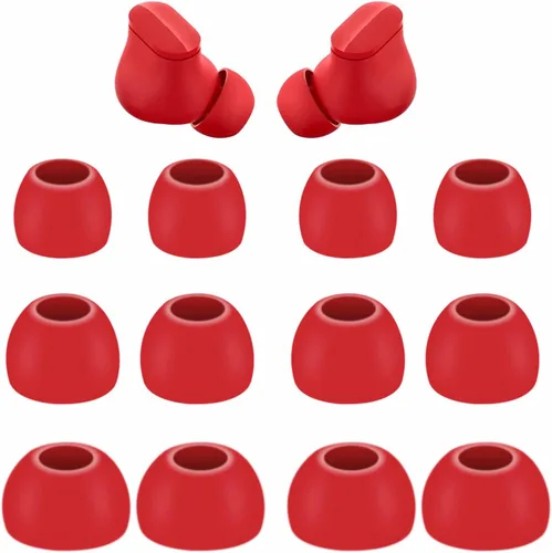 Vista 10 de 6 pares de almohadillas de silicona de repuesto compatibles con Beats Studio Buds + / Fit Pro, S/M/L 3 tamaños de auriculares, cubierta de gel