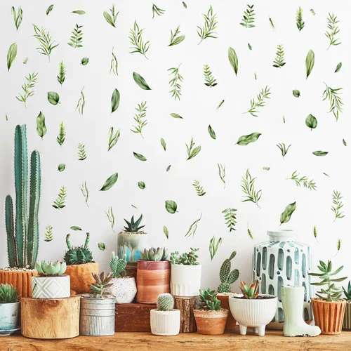 Vista 12 de Calcomanías de pared de bayas rojas, calcomanías de pared de frutas pequeñas, calcomanías de pared lindas calcomanías de frutas de verano