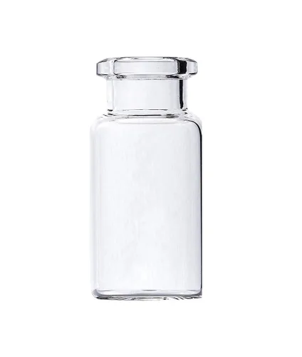 J&K Scientific - Frasco de espacio para cabeza de 0.3 fl oz, vidrio transparente, 0.787 in, parte superior con parte inferior plana (paquete de 100)