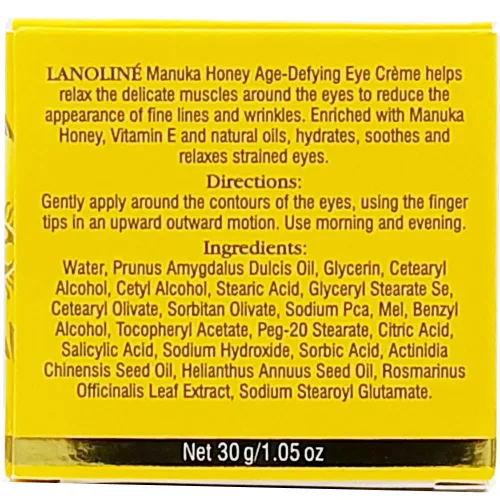 Vista 2 de Crema de ojos de miel de manuka que desafía la edad con aceite de semilla de kiwi