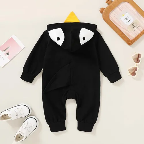 Vista 3 de YOUNGER TREE Mameluco de algodón para bebés niños y niñas, de manga larga, para otoño e invierno, para bebés de 0 a 24 meses