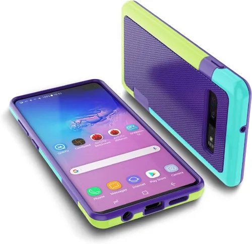 Vista 39 de Jeylly Funda para Galaxy Note 8, funda para Note 8, [3 colores] delgada híbrida resistente TPU suave y policarbonato duro a prueba de golpes, Vino