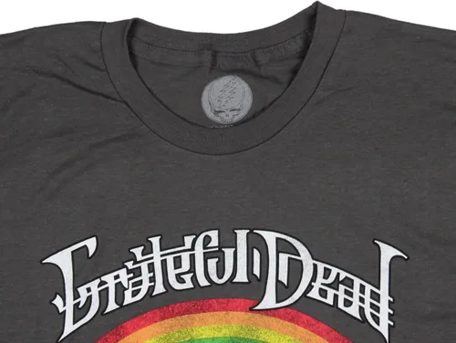 Vista 3 de Camiseta estampada con diseño de osos y arcoíris para hombre de Grateful Dead
