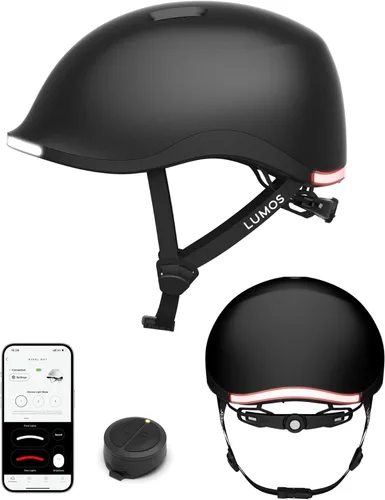 Vista 27 de Lumos Nyxel Smart Bike Helmet, Customizable Front and Back LED Lights with Turn Signals, 360° Visibility App Controlled Comfortable & Lightweight