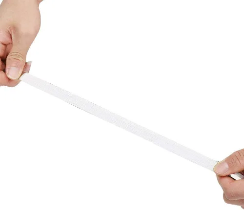 Vista 8 de TOPINCN 4 piezas de sujetadores elásticos para sábanas de cama, correas cruzadas para colchón, clips resistentes, correas flexibles para fundas