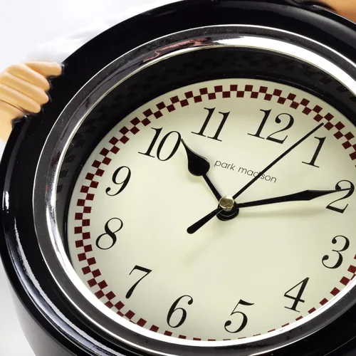 Vista 4 de Park Madison 11 Inch Chef Quality Quartz Battery Operated 3 Dimensional Easy to Read Kitchen Dinning Hall Restaurant Café 13767 13767