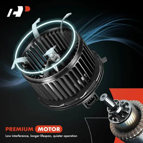 Vista 5 de A-Premium Motor de ventilador de calefactor HVAC A/C con jaula de ventilador de repuesto para vehículos Chevy, GMC, Cadillac - Silverado 1500