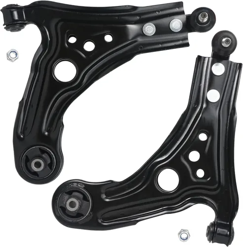 Vista 62 de Detroit Axle - Brazos de control inferiores delanteros para Dodge Ram 1500 2006-2010, Ram 1500 2011-2018 2019-2021 Ram 1500 Classic, 2 brazos