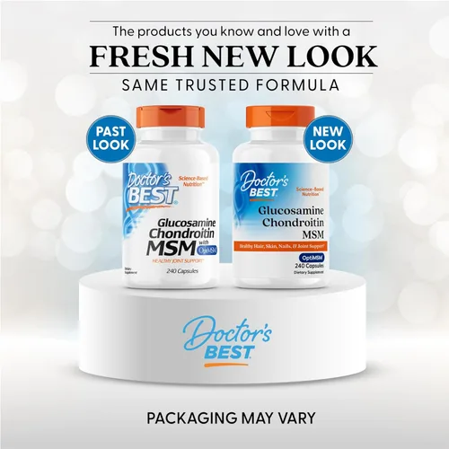 Vista 3 de Doctor's BEST Glucosamina/Condroitina/MSM