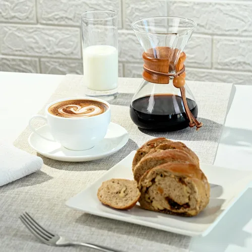 Vista 7 de FrutPunch Cafetera con filtro de acero inoxidable, verter sobre café, verter sobre el gotero, 13.5 onzas, cafetera de goteo, jarra de alta