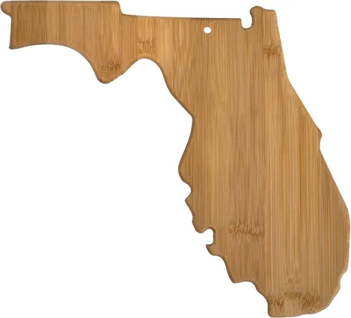Vista 34 de Tabla para cortar y servir modelo Alabama de Totally Bamboo, de bambú 100%, para cocina y entretenimiento, Alabama, Marrón