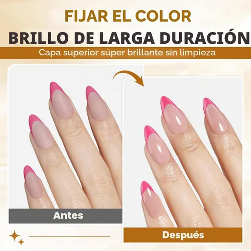 Vista 3 de UNA GELLA Nail Glue Remover for Press On Nails 20ml Acetone-Free Pinpoint