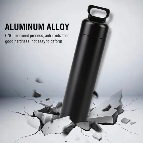 Vista 6 de Recipiente anodizado duro de tres niveles, compartimento de almacenamiento de alta resistencia al aire libre para acampar y senderismo