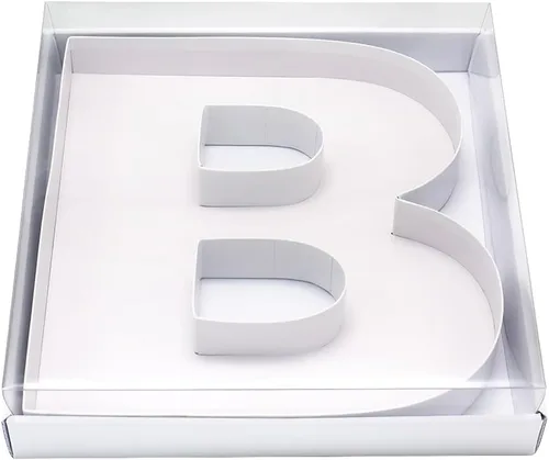Vista 23 de WENPACK 2025 - Caja de regalo de cartón con forma de tapa transparente (negro, tapa graduada)