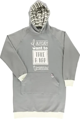 Vista 3 de Lazy One Sudadera con capucha de gran tamaño, ropa de dormir